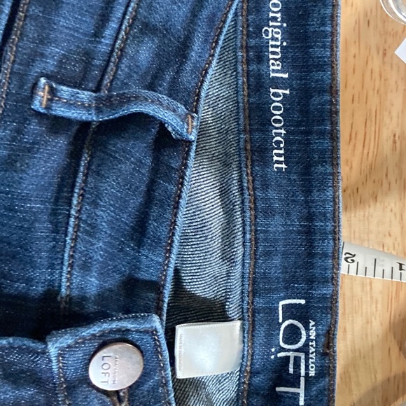 Ann Taylor Loft Bootcut jeans - Picture 3 of 3